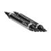 Lovoir Flick Stick Winged Eyeliner Stamp - Waterproof, Smudgeproof, Long Lasting Liquid Eye Liner Pen - Vamp Style Wing - 2 Mini Wingliner Pens (Midnight Black) - Buy Online on GoSupps.com