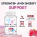 3000 MG Creatine Monohydrate Tablets for Men & Women | BCAA & Hydrolyzed Collagen Chews for Performance & Recovery | Dragon Fruit Flavor | 90 Count - Buy Online on GoSupps.com