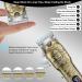 Nose Hair Beard Trimmer for Men - Cordless Professional Clippers & Grooming Kit with LCD Display - Rechargeable Gold Electric Razors - Buy Online on GoSupps.com