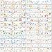 Ooopsiun Cartoon Freckle Temporary Tattoos for Kids - 24 Sheets Face Tattoos Stickers for Girls Boys Makeup Costume Birthday Party Favors