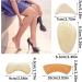 Sibba 10 Pairs High Heel Cushion Pads - Adjustable Inserts for Comfort & Pain Relief - Buy Online on GoSupps.com