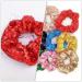 Red Sequin Hair Ties - 4pcs Christmas & Valentine's Day Elastic Ponytail Holders for Women & Girls - Buy Online on GoSupps.com