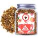Plant Gift Sweetheart Peach Herbal Tea hibiscus health tea white roselle peach strawberry apple orange peel chrysanthemum loose leaf in iced tea and hot tea 70 g25oz