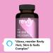 Revly Vegan Hair Skin & Nails Complex with Biotin 2000mcg - 90 Capsules - 3 Month Supply - Buy Online on GoSupps.com