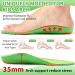 Ailaka Kids Orthotic Arch Support Insoles for Flat Feet, Plantar Fasciitis & Heel Pain Relief - UK 7.5-8.5 Child/EU 25-26/CN 23-26 (Green) - Buy Online on GoSupps.com