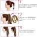 FXYTK Claw Clip Ponytail Hair Extension 18 Curly Ash Blonde Mix Ginger - Jaw Ponytail Extension - Buy Online on GoSupps.com