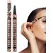 Huvqianu Eyebrow Pencil Portable Liquid Brow Pen 4 Tip Long Lasting Cosmetic Kit 1ML Smudge Proof Make Up Eyewear Microbladings Eyebrow Filler for Men Women Daily Makeup 1 - Buy Online on GoSupps.com