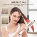 Professional 2 Inch Hair Straightener | 3D Floating Ceramic Flat Iron with Infrared Therapy | Dual Voltage for Travel | Smooth & Silky Results - Buy Online on GoSupps.com