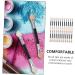 Didiseaon 120 Pcs Latex Eye Shadow Stick Makeup Brush Eyeshadow Brush Eyeshadow Double Sided Mini - Buy Online on GoSupps.com