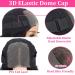Alionly Water Wave Lace Front Wig Human Hair 18 Pre Plucked HD Transparent Lace 4x4 Closure 180 Density - Glueless Wig for Black Women - Buy Online on GoSupps.com