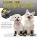 Kuoser Dog Socks - 3 Pairs Anti-Slip Paw Protection | Ideal for Hardwood Floors | Size M (6-Pack) - Stylish Black - Buy Online on GoSupps.com