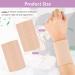 SATINIOR Compression Wrist Sleeve Brace for Men and Women - 2 Pairs, Beige Small - Tennis, Tendonitis, Carpal Tunnel Support - Buy Online on GoSupps.com
