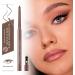 WJnflQN Gel Eye Liner Erase Resistant Gel Kajal for Women and Girls for Daily Makeup Routine for Events Brows at Home on the Go Ladies Brown - Buy Online on GoSupps.com