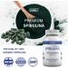 Dr.K&C Organic Spirulina Superfood Supplement Pure Natural Blue Green Microalgae 600 mg 240 Veggie Capsules Health Immune System Antioxidants Protein Fiber No Filler Non GMO Vegan 2pk 120 Count (Pack of 2) - Buy Online on GoSupps.com