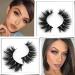 GOO GOO 16mm Bushy Siberian Mink Fur False Eyelashes - Handmade 3D Natural Soft Curl Fake Lashes - Reusable Makeup Eyelashes - 1 Pair - Buy Online on GoSupps.com