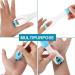 2PCS Finger Massager Dual Sided Hand Roller Tool for Arthritis, Carpal, Stress and Pain Relief - Buy Online on GoSupps.com