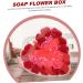 Healeved 3pcs Valentine's Day Present Preserved Rose Soap Preserved Flower Rose Fake Soap Flowers Simulation Soap Flower Adorns Flower Ornaments Flower Soap Artificial Bouquet Box Plastic - Buy Online on GoSupps.com