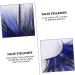 FRCOLOR 1 Pair of Stage Makeup Eyelashes False Eyelashes Fake Eyelashes Falsecara Lashes Long Coloured Eyelashes Bushy Eyelashes Form Feather Combo Plate Miss - Buy Online on GoSupps.com