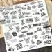 Doraking 90PCS Vintage Sweet Happiness Stickers for Laptop, Scrapbook & Windows - Unique No-Repeat Beautiful Words Stickers - Buy Online on GoSupps.com