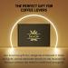 Coffee Gift Set - Variety Selection of Lyons Coffee Bags Bundled with Border Biscuits and Indulgent Caramel Stroopwafels - 18 Items in Gold Embossed Gift Box - Buy Online on GoSupps.com