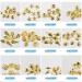 Beach Theme Nail Art Stickers & Gold Metallic Studs - Ocean Marine Summer Decoration for Acrylic Nails - Buy Online on GoSupps.com