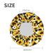 Sunflower Waterproof Shower Cap for Women and Girls - Reusable Double Layers Bathing Hat - Buy Online on GoSupps.com