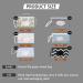 6 Pack Baby Wipe Dispenser Portable Refillable Wipe Holder Baby Wipes Container Wipe Dispenser Reusable Travel Wet Wipe Pouch for Baby and Adult - Buy Online on GoSupps.com