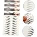 Beavorty 8 Sheets Eyebrow Stickers Makeup Stickers Black Makeup Black Stickers Fake Eyebrow Stickers - Buy Online on GoSupps.com