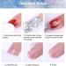 Colour Changing Gel Nail Polish - Shimmer Glitter Gel Nail Varnish - Thermal Temperature Change Purple to White UV Gel Nail Polish - Soak off Sparkly Reflective Glitter Gel Polish - Buy Online on GoSupps.com