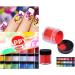 Hotsellhome New 18 Colors Acrylic Nail Art Tips UV Gel Powder Dust DIY Design Decoration 3D Manicure - Buy Online on GoSupps.com