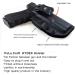 Glock 17 Holster IWB Kydex Holster Custom Fit: Glock 17 (Gen 1-5) / Glock 22 Glock 31 (Gen 3-4) Pistol - Inside Waistband Concealed Carry - Adj. Cant Retention - Cover Mag-Button - No Wear - No Jitter Black - A  Right Hand - Buy Online on GoSupps.com