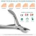 Diabetic Nail Clippers for Men - Blizzard Podiatrist Toenail Clipper Set 5 inch Straight Head Nail Cutter - German Forged, Ideal for Thick Ingrown Toenails - Buy Online on GoSupps.com