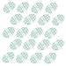 FRCOLOR 20pcs Anti-wear Back Stickers Heel Car Windshield Cleaner Shoe Sole Protector Sandal Cushion Sticker Heel Cushion Shoe Inserts Rear Heel Sticker Polyethylene Feet