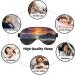 Ireland Sunset Seascape Print Eye Mask | Ultra-Soft Light-Blocking for Restful Sleep | International Shipping Available - Buy Online on GoSupps.com