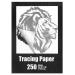 250 Sheets A4 Tracing Paper for Drawing Light Up Tracing Paper Pad Translucent Paper Sketching Tracing Paper for Kids Pencil Marker Ink DIY Crafts Painting Works