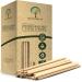 Naturalik 300/1000-Pack Extra Durable Brown Paper Straws Biodegradable- Premium Eco-Friendly Paper Straws Bulk- Drinking Straws for Juices Restaurants and Party Supplies 7.7" (Brown 300ct)