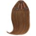 Clip in Fringe Clip in Bangs Clip In Bangs Human Hair Hair Pieces 20g 8 Inch-12inch Long Replacement Hair Wig (Size : Gradient bangs Color : #6) Gradient bangs #6 - Buy Online on GoSupps.com