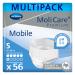 Molicare Premium Mobile disposable pants: Discrete use with incontinence for women and men 6 drops size.S (60-90 cm hip circumference) 4x14 pieces 6 drops (56 pieces) 56 pieces