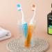 Buy Ouligay Foldable Travel Toothbrush - Portable Soft Mini Toothbrush Set for School Home & Business Trips | International Shipping Available - Buy Online on GoSupps.com