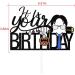 It's Your Birthday Cake Topper The Office Themed Birthday Party Decorations Coworker Bday Decor Supplies Assembled Double-Sided Glitter - Buy Online on GoSupps.com
