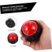 Homsfou 1stk Red Massage Globe - Handheld Fitness & Yoga Ball Self-Massage Device 6.5x6.1cm - Perfect Gym Accessory for Exercise & Relaxation - Buy Online on GoSupps.com