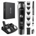 OPOVE Electric Beard Trimmer for Men, All-in-1 Multi-Grooming Hair Trimmer Kit, Manscape, Body, Nose Trimmer, Cordless Clippers with Waterproof and 115min Run Time, Xmulti 3