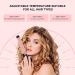 MEGAWISE Pro 1.25" Ceramic Barrel Hair Curling Iron - Fast Heating Anti-Scald Auto Shut Off Includes Clips & Glove - International Shipping Available - Buy Online on GoSupps.com