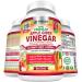 Premium Apple Cider Vinegar Capsules Max 1740mg with Mother - 100% Natural & Raw with Cinnamon, Ginger & Cayenne Pepper - Ideal for Healthy Living, Detox & Digestion -120 Vegan Pills