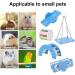 Smilcloud 5 Pcs Lovely Hamster Play Toys Rainbow Bridge & Seesaw & Swing Climb and Play Toy Hamster Chew Toys DIY Hamster Cage Accessories for Small Pets(Blue) - Buy Online on GoSupps.com