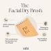 Ruhi Facial Brush for Dry Brush Massage | Made in Germany | 100% Natural Bristles | FSC-Certified Beech Wood - Buy Online on GoSupps.com