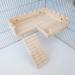 ROZKITCH Hamster Platform & Climbing Ladder Combo - Natural Pine Wood Toy for Small Pets & Birds - Buy Online on GoSupps.com