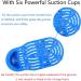 Magic Feet Cleaner - Airlxf Blue Exfoliating Brush for Spa Shower Massager Slippers - Buy Online on GoSupps.com