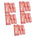 HOMSFOU 250 Pcs Popcorn Packaging Bag Snack Container Cookie Container Chip Container Popcorn Machine Supplies Popcorn Bags Individual Servings Candy Containers Snack Bag Carton Paper Food