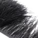 FQTANJU 2 Yards Black Ostrich Feather Fringe Trim Ribbon for Sewing, Crafts, and Clothing DIY - Buy Online on GoSupps.com